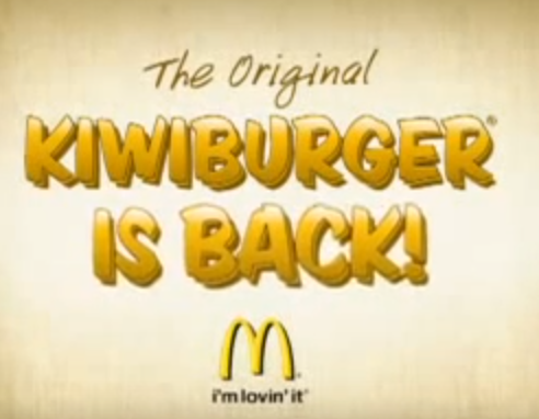 Kiwiburger ad