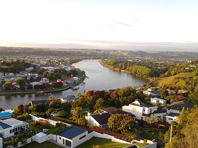 Wanganui River from above