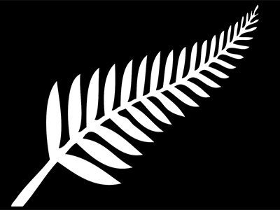 New Zealand Silver Fern flag