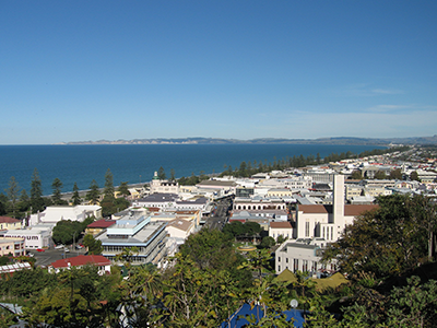 Napier Hawkes Bay from above