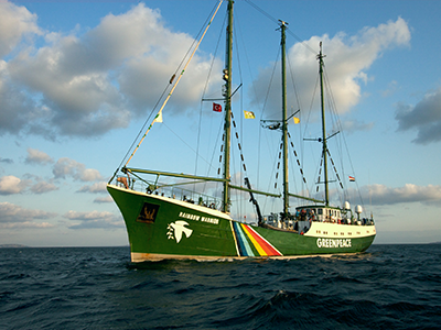 Rainbow Warrior before the attack