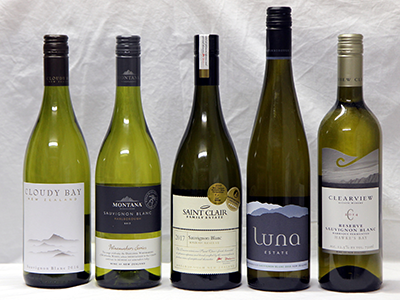 Five New Zealand Wines 